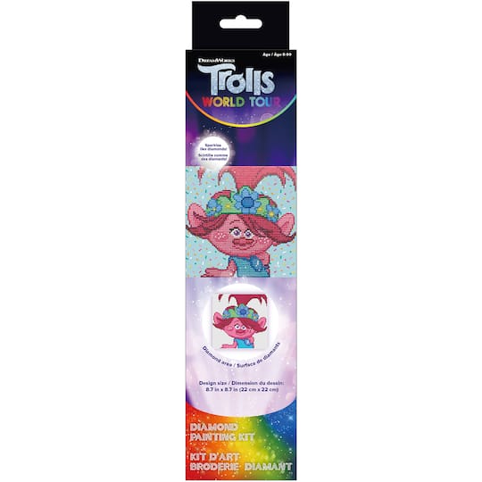 Camelot® Dots Princess Poppy Diamond Painting Kit